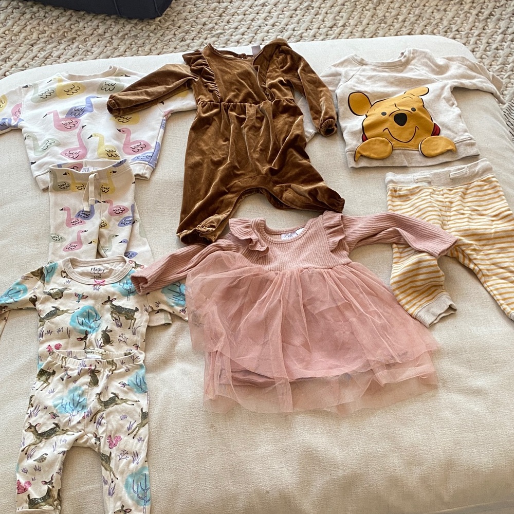 Collection of Zara, Hatley, H&M 6-12months